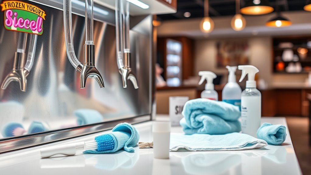 regular machine cleaning schedule