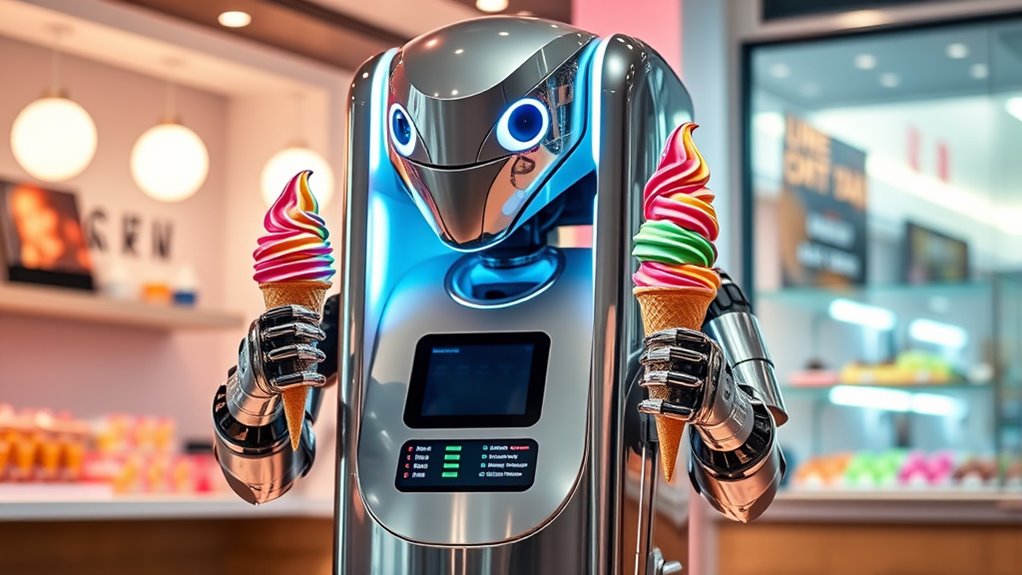robotic ice cream innovations