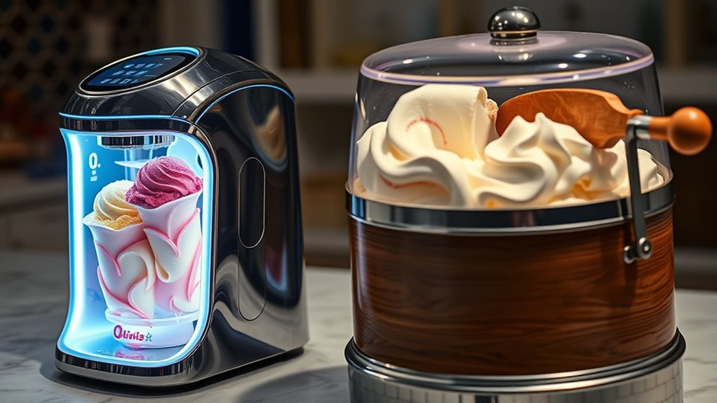 smart adaptive ice cream makers