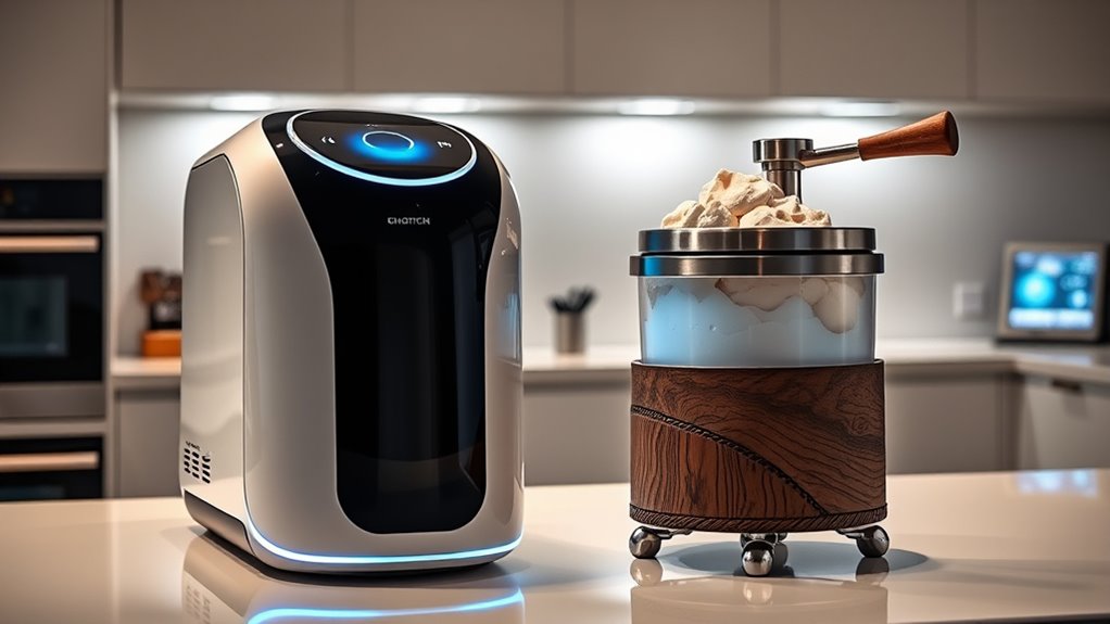 smart automated ice cream makers