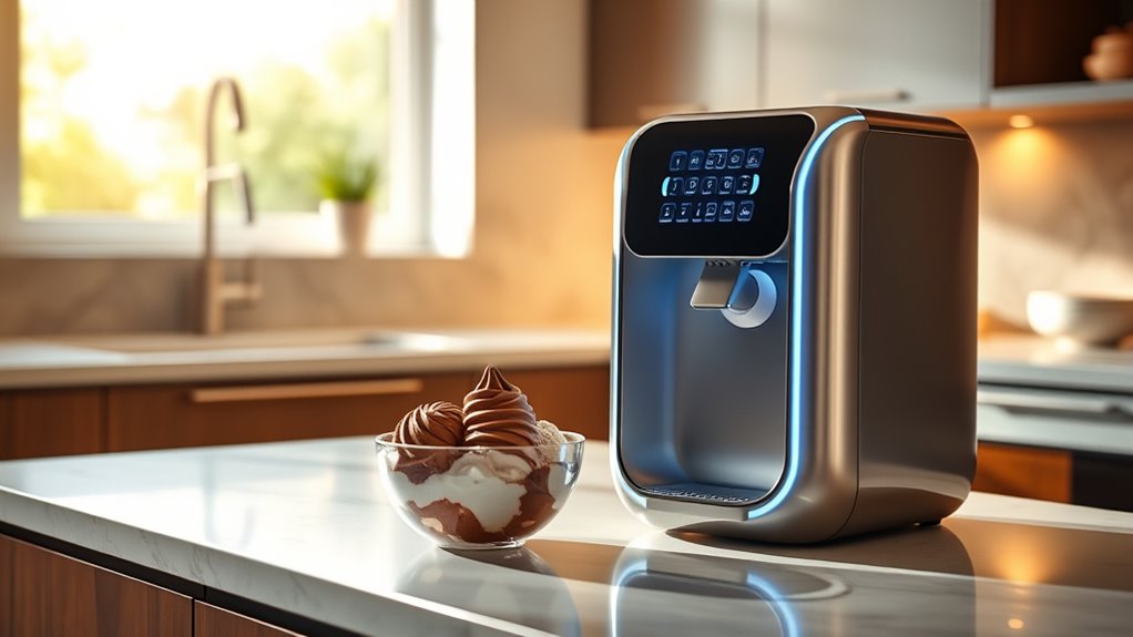 smart customizable ice cream production