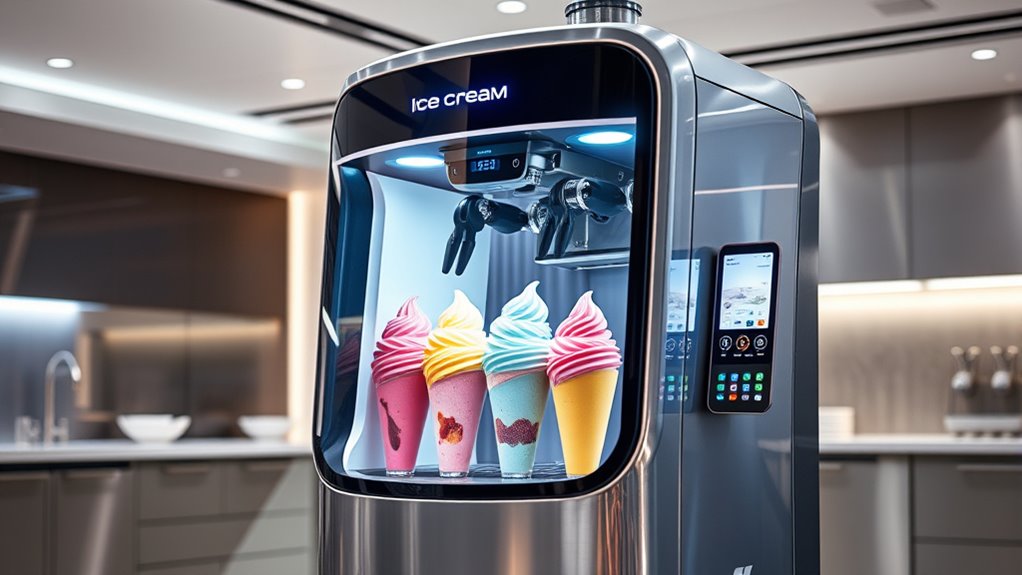 smart sustainable ice cream technology