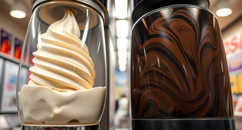 soft serve dispensing methods