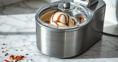 speed of homemade ice cream