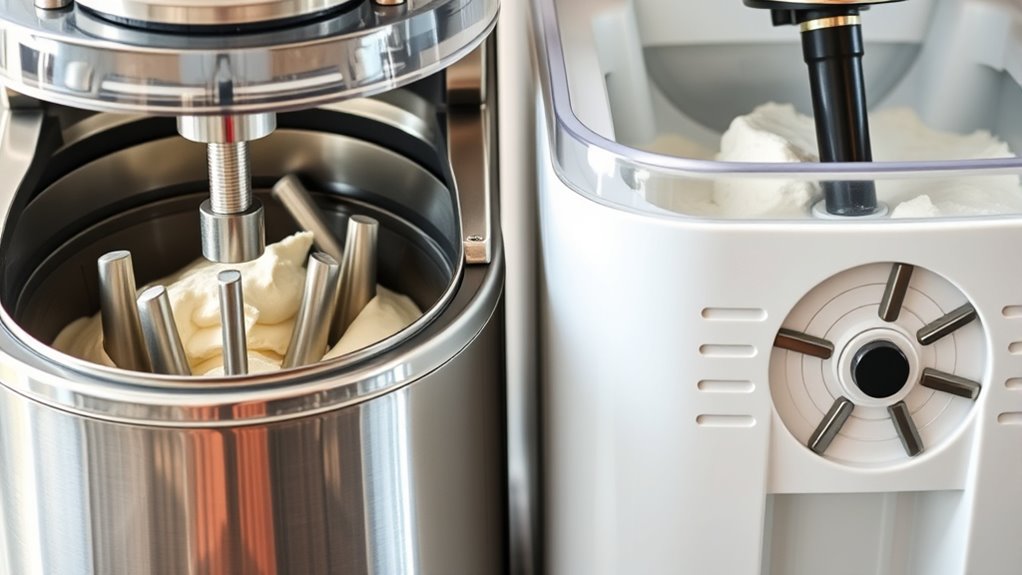temperature churning texture flavor
