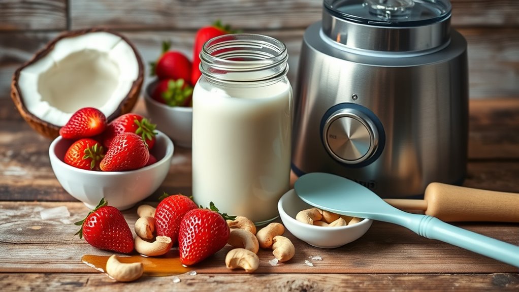 vegan ice cream essentials