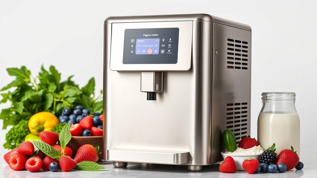 vegan ice cream machine features