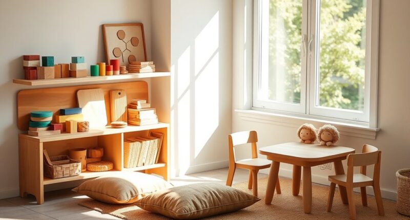 affordable montessori play area