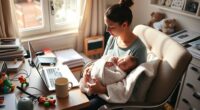 balancing work and newborn