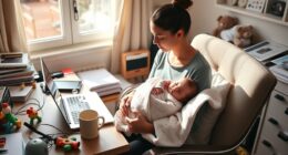 balancing work and newborn