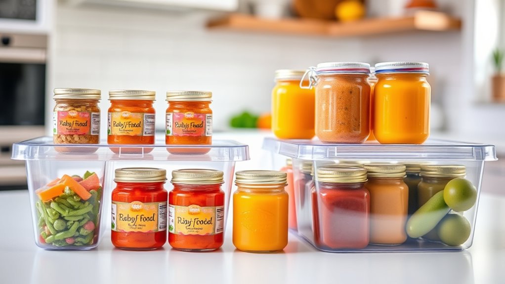 importance of proper baby food storage