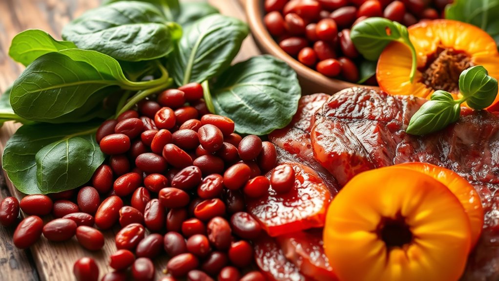 iron rich foods boost third trimester energy