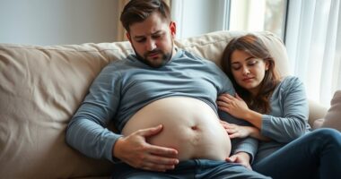 partner experiences unexplained symptoms