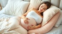 pregnancy sleep position tips