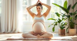 prenatal yoga alleviates labor pain