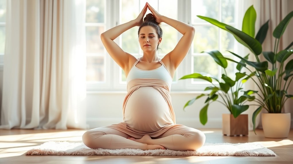 prenatal yoga alleviates labor pain