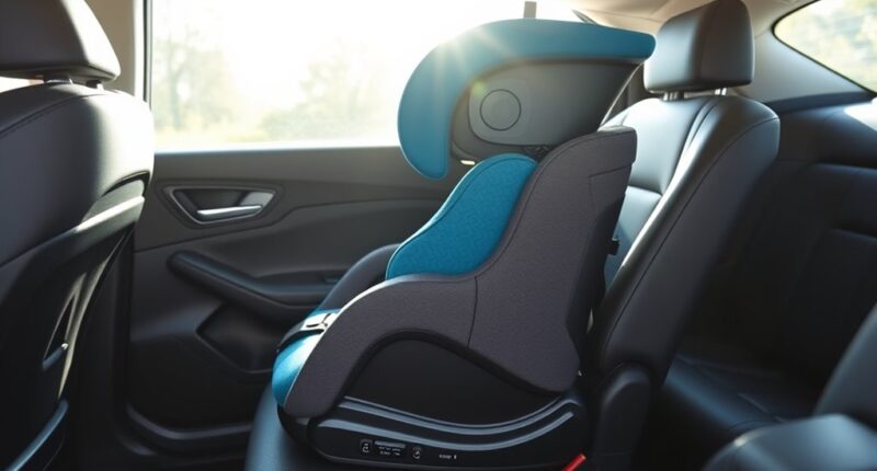 proper car seat position