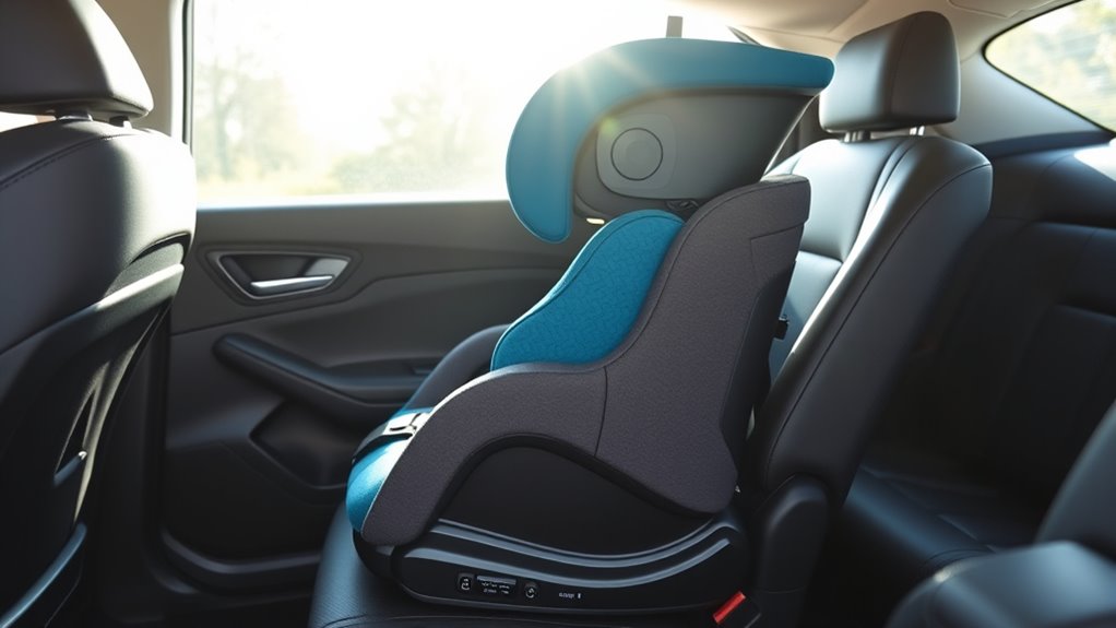 proper car seat position