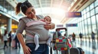 traveling with a baby peacefully