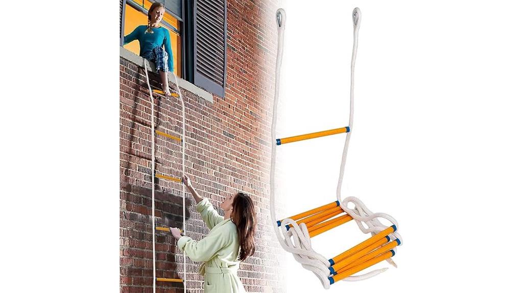 16 ft heavy duty rope ladder