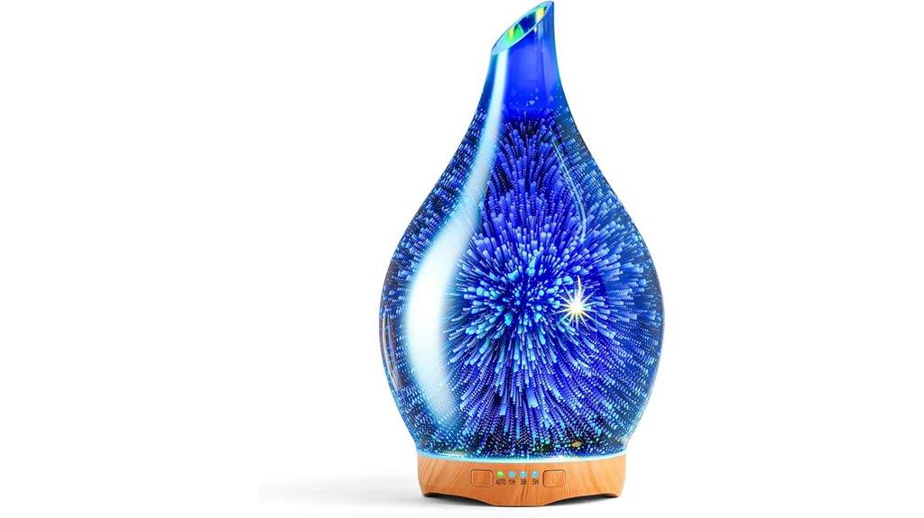 280ml colorful essential oil diffuser