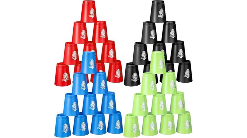 48 piece stacking cup set