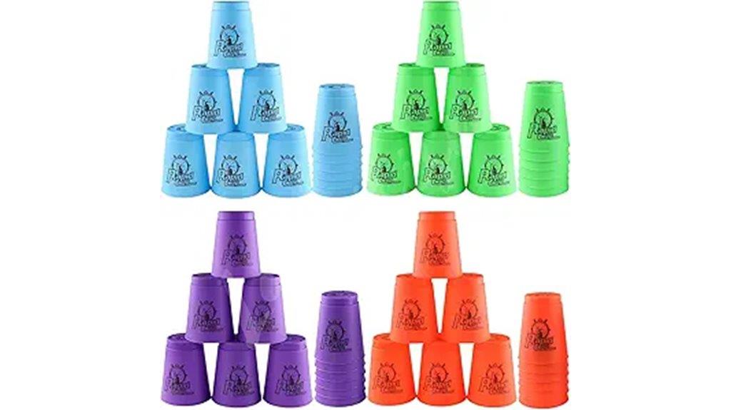 48 piece stacking cup set