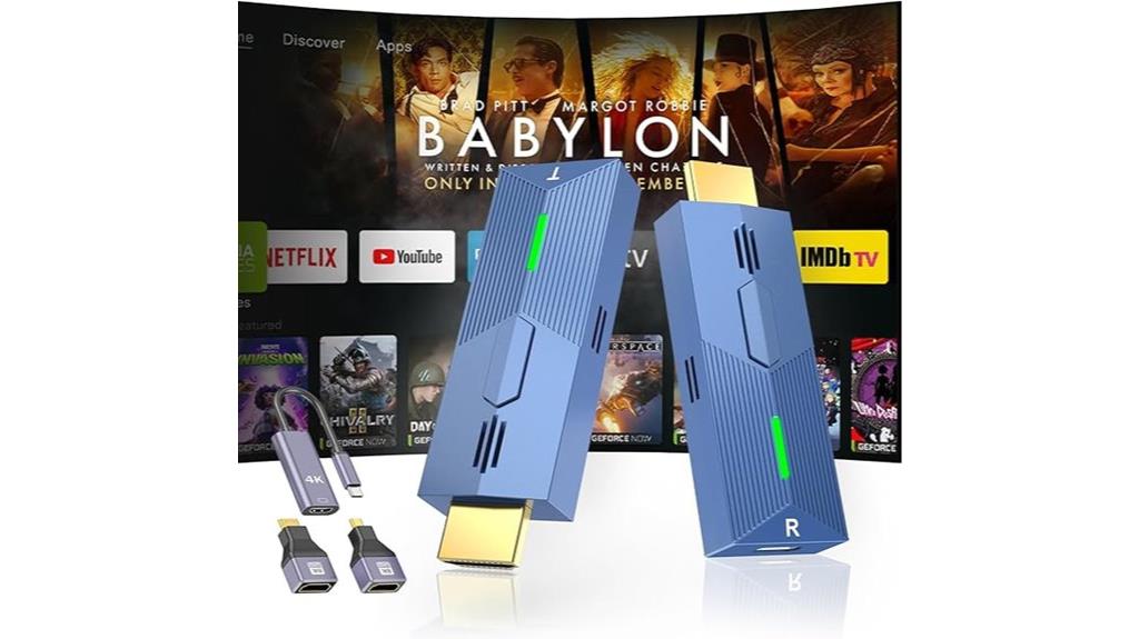 4k wireless hdmi range