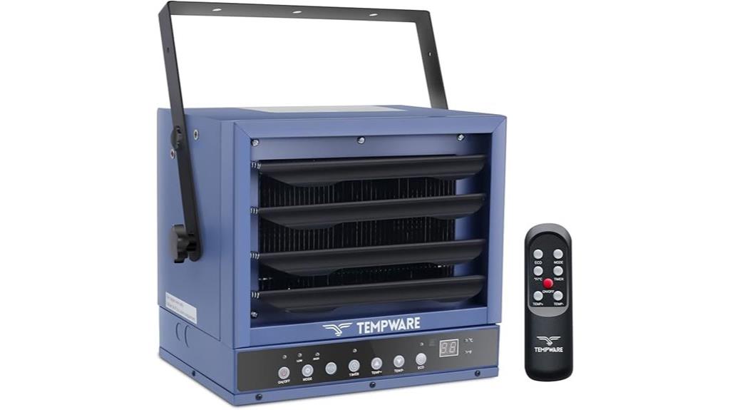 7500 watt digital garage heater