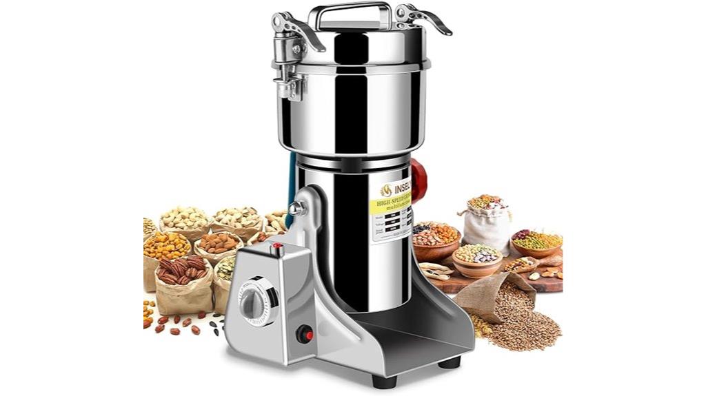 750g electric grain mill