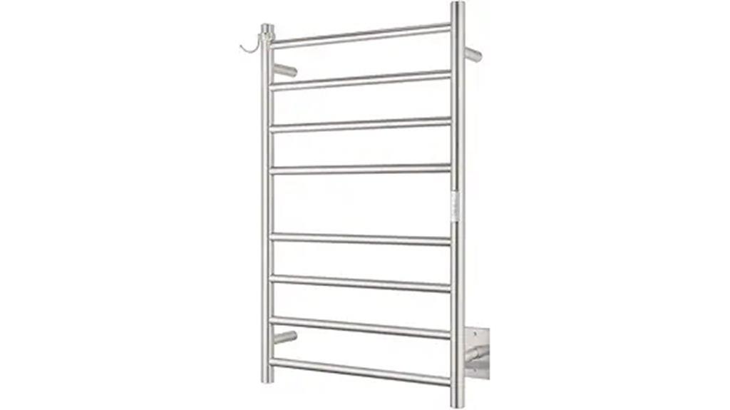 8 bar wall towel warmer