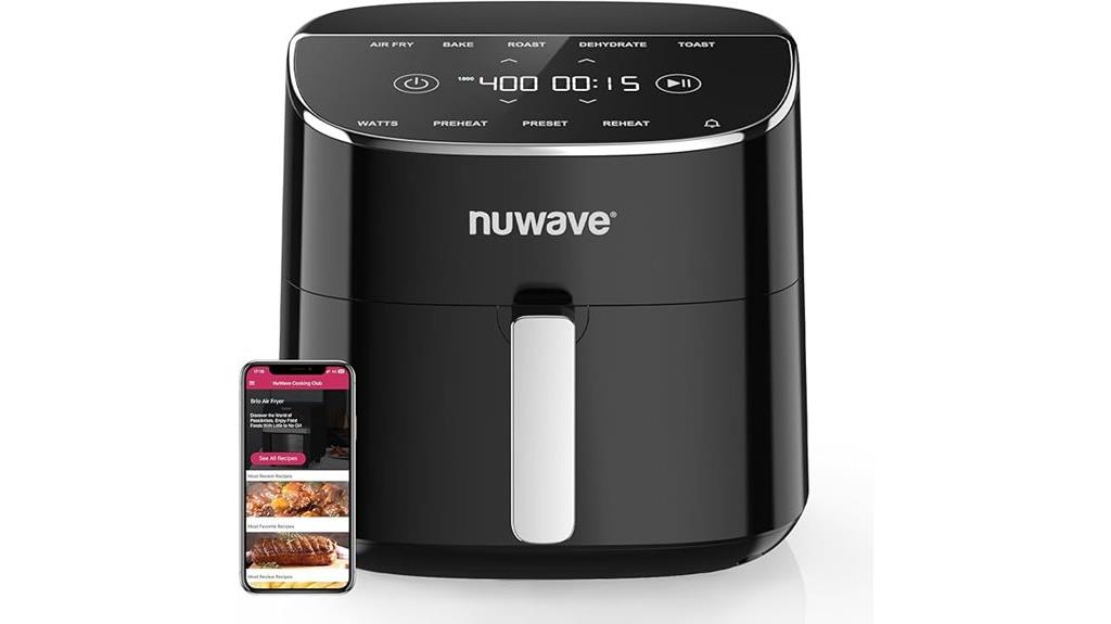 8 quart pfas free air fryer