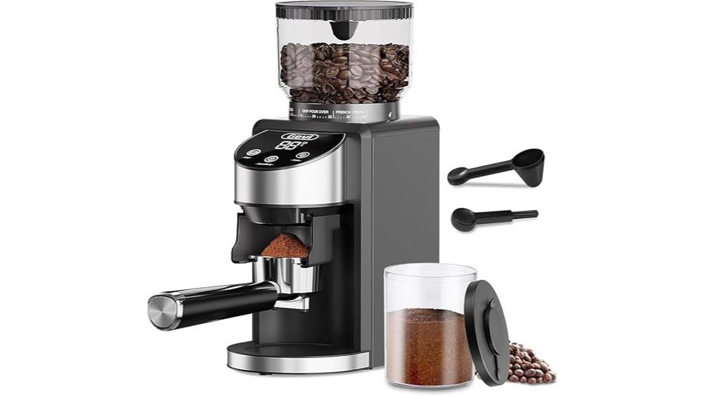 adjustable 35 setting coffee grinder