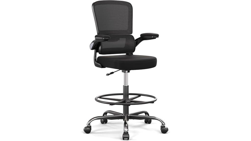 adjustable ergonomic drafting chair