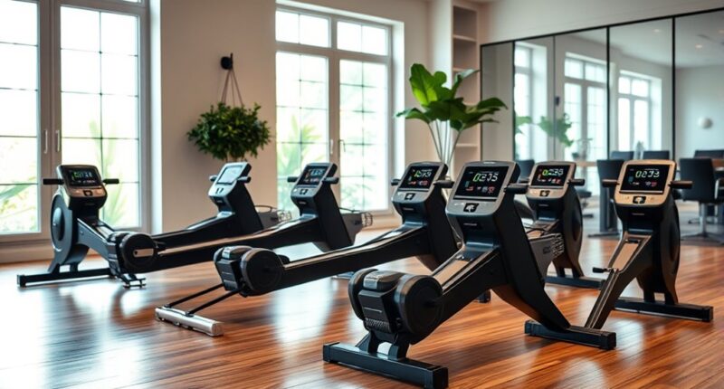 affordable gym quality rowing machines