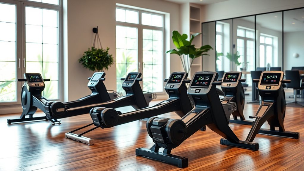 affordable gym quality rowing machines