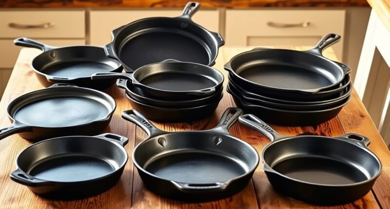 affordable quality cast iron skillets