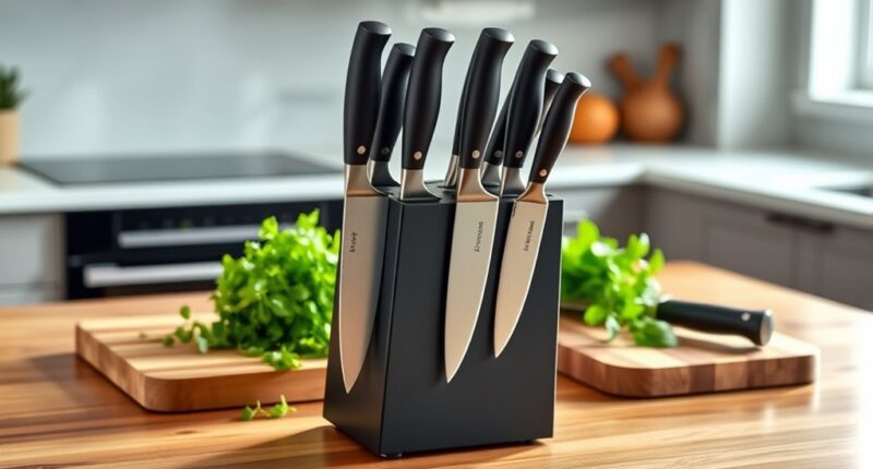 affordable stylish knife sets
