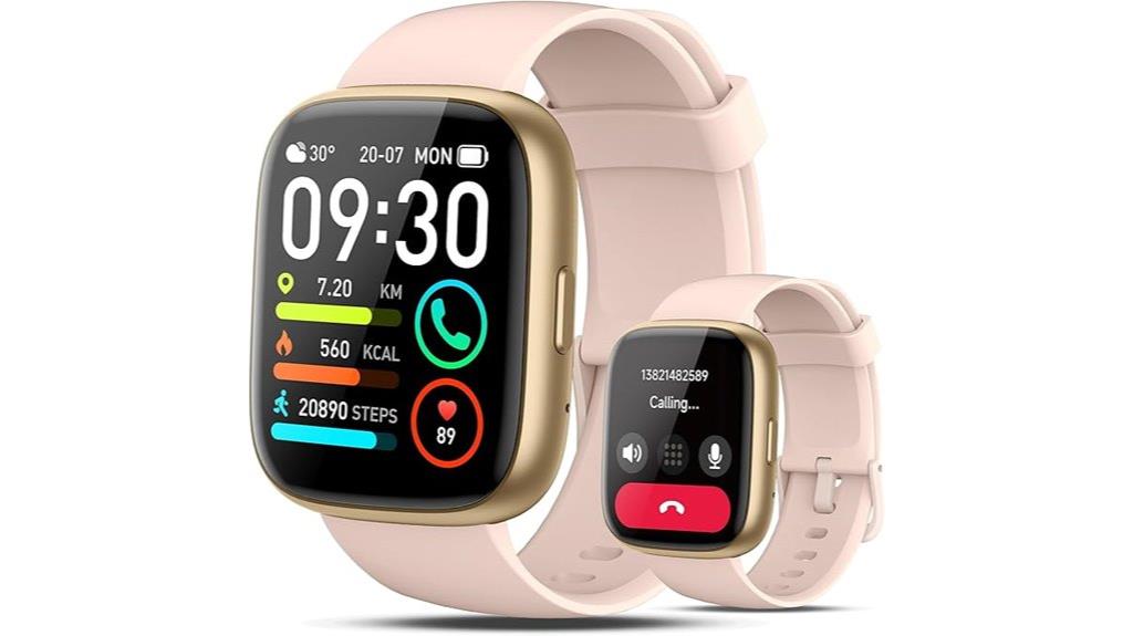 alexa enabled touchscreen fitness tracker