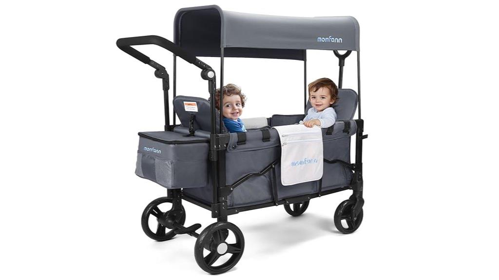all terrain double kid wagon