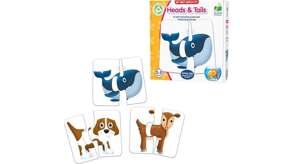 animal matching puzzle game