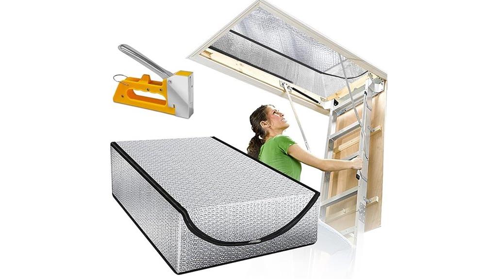 attic stair insulation cover