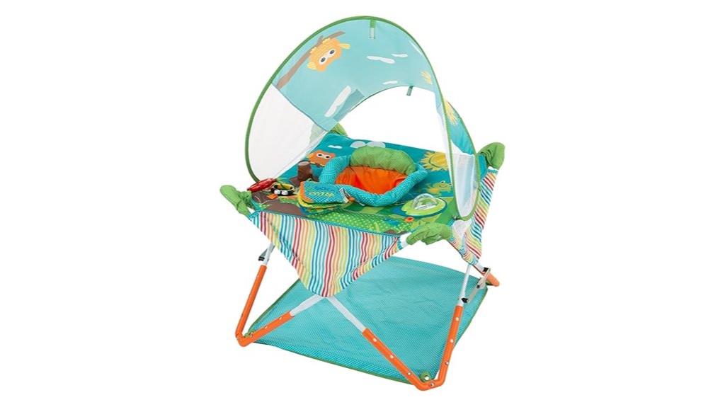 baby activity center with pop n jump