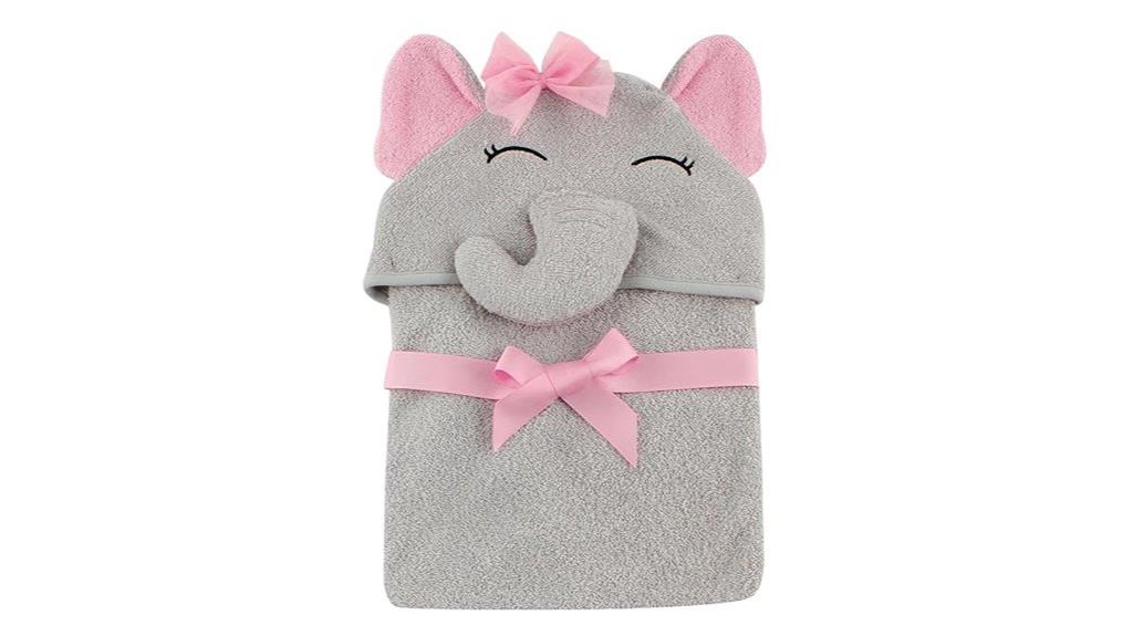 baby animal face towel