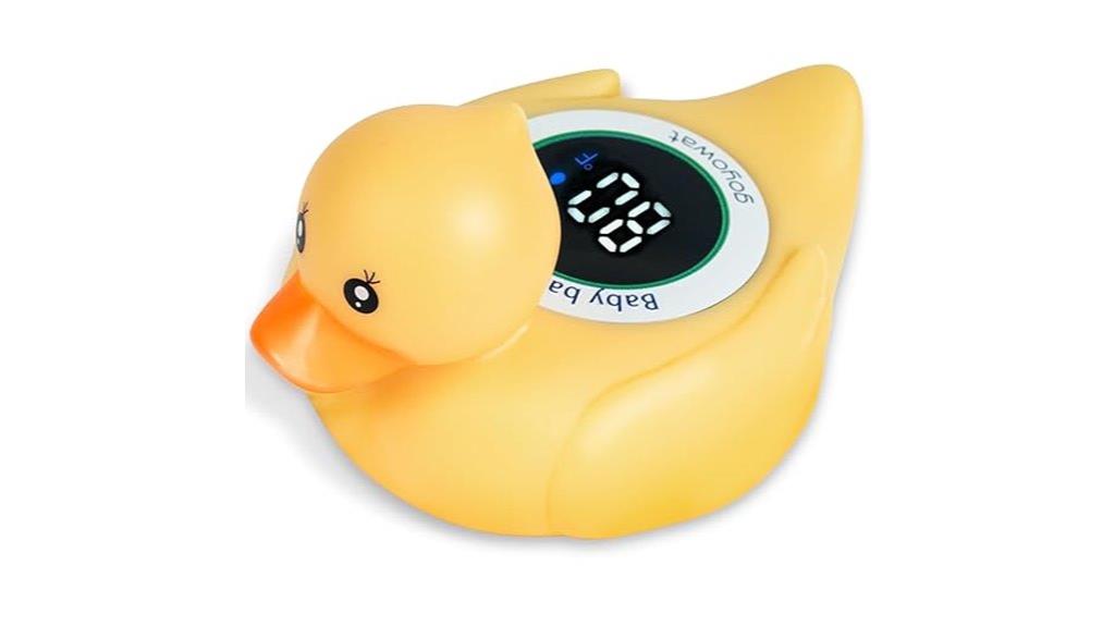 baby bath temperature indicator