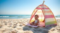 baby beach tent safety