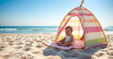 baby beach tent safety