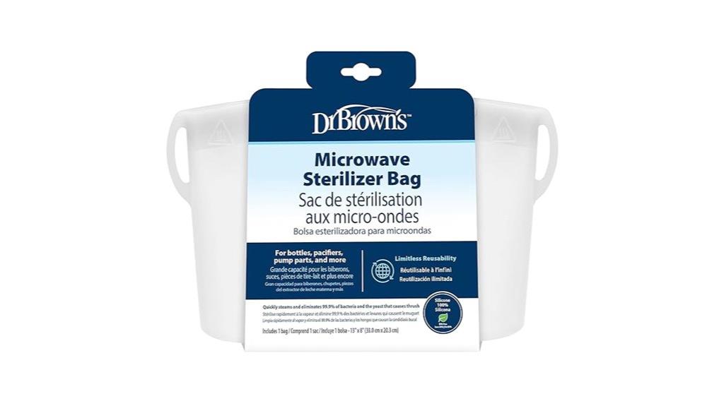 baby bottle sterilizer bag