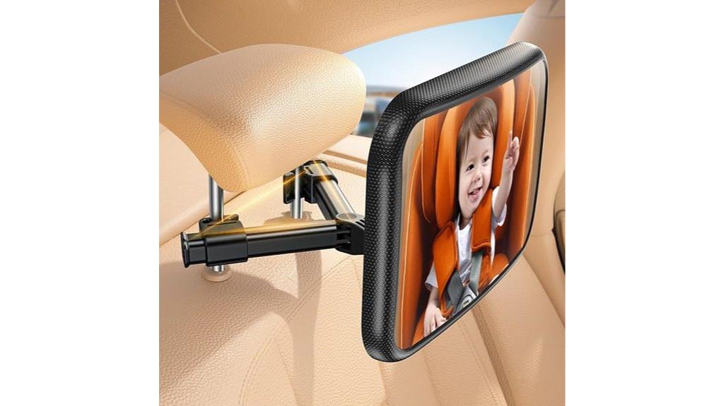baby car mirror clip