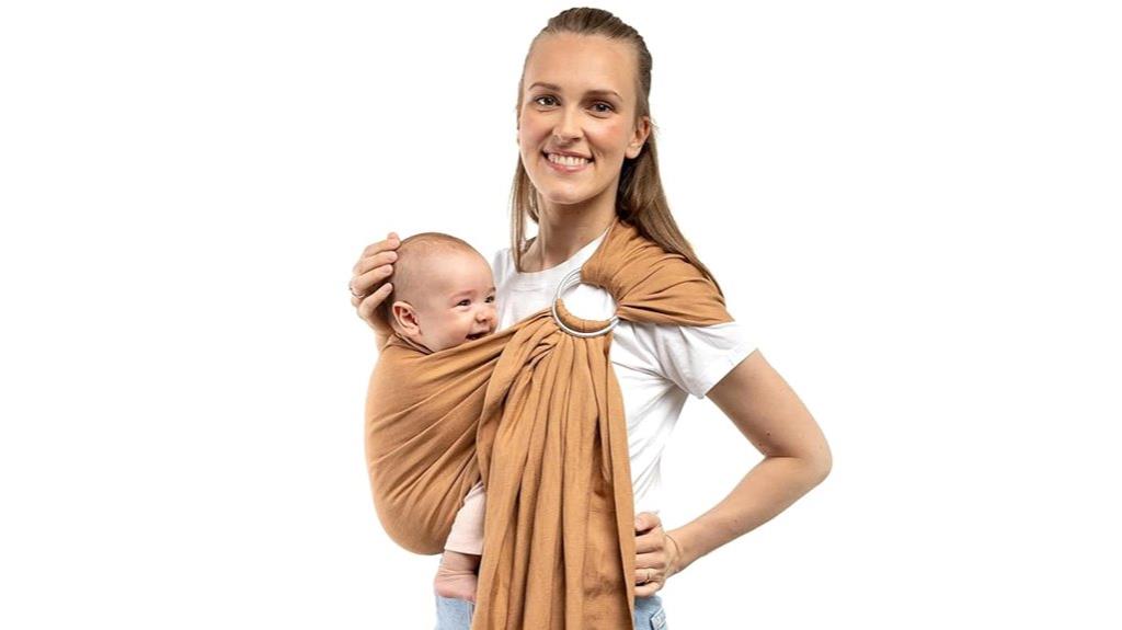 baby carrier with ring sling